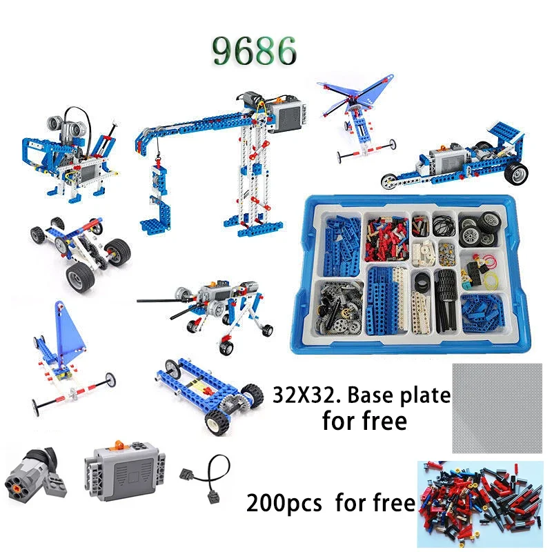 9686 Высокотехнологичные детал – обзор и цена Renewable Energy Lego