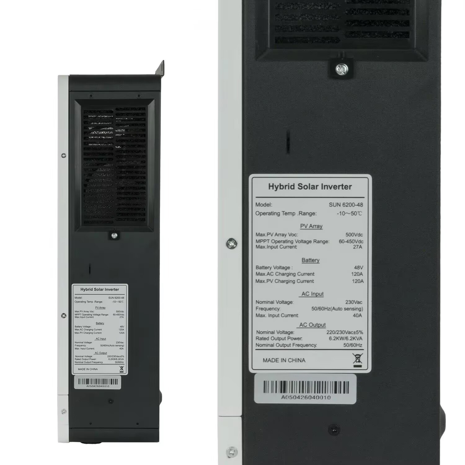 Гибридный солнечный инвертор 6 – обзор и цена Hybrid Solar Inverter