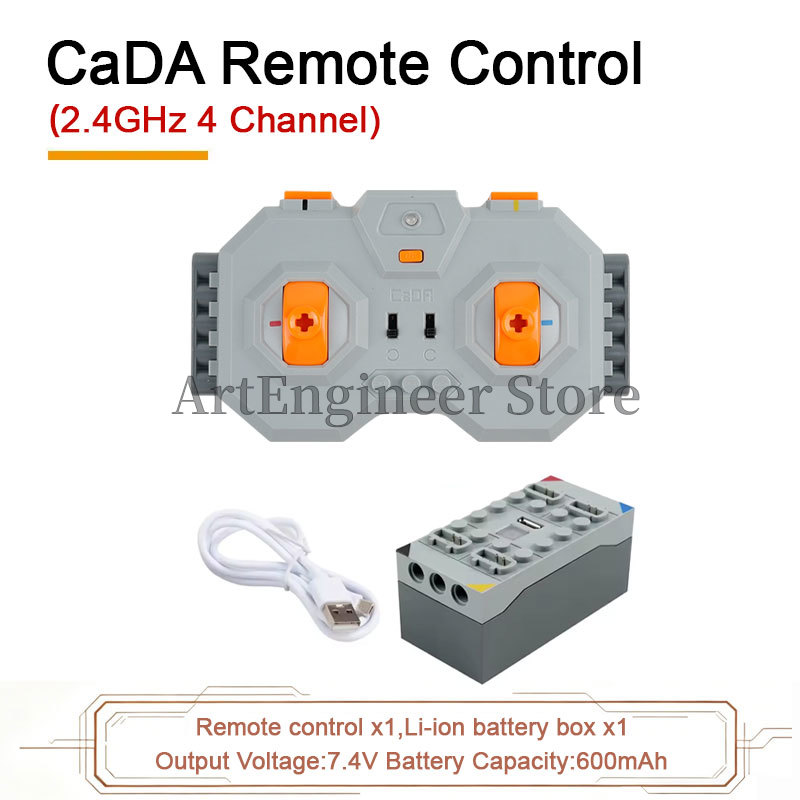 Конструктор CaDA Power Functio – обзор и цена Renewable Energy Lego