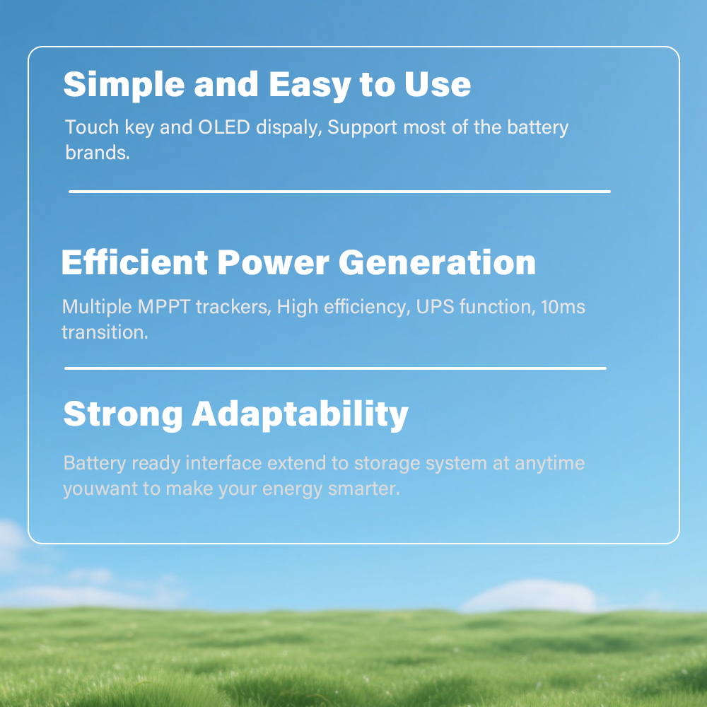 Гибридный инвертор WIT 5K-XHU, – обзор и цена Hybrid Solar Inverter